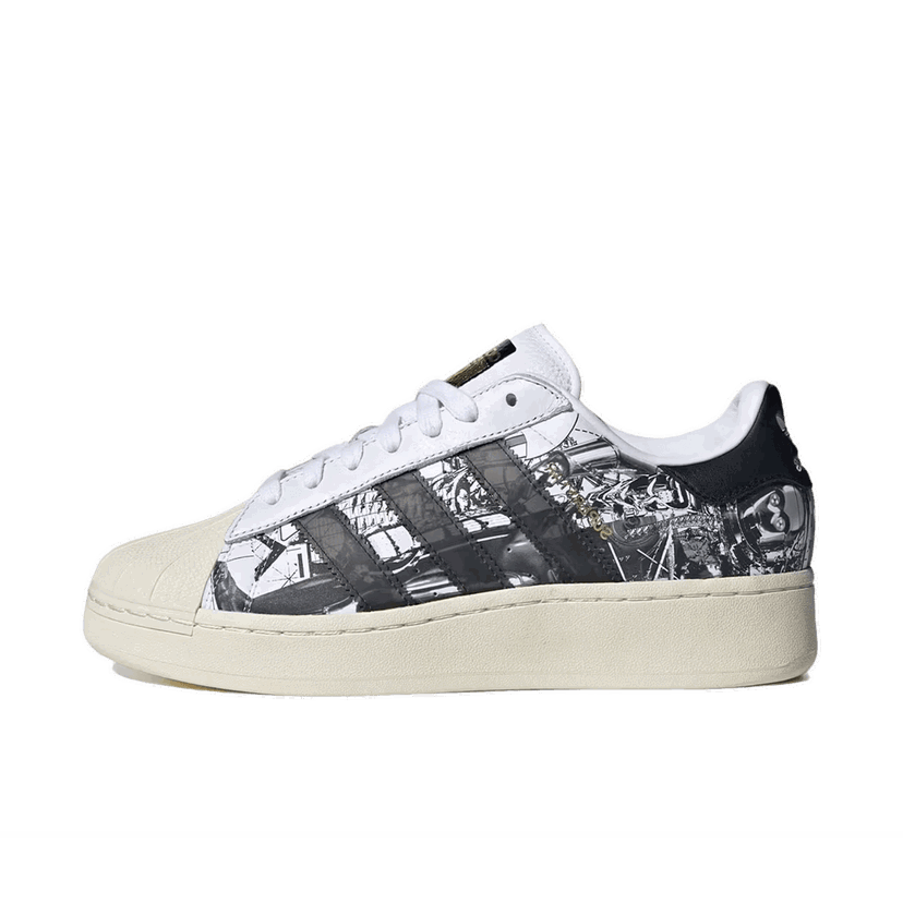 Кецове и обувки adidas Originals Star Wars x Nanzuka x Superstar XLG "Cloud White" Бяло | IF9249