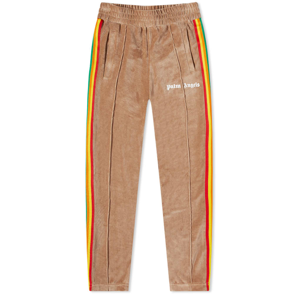 Спортни панталони Palm Angels Rainbow Chenille Track Pant Бежово | PMCA007F21FAB0106001, 0
