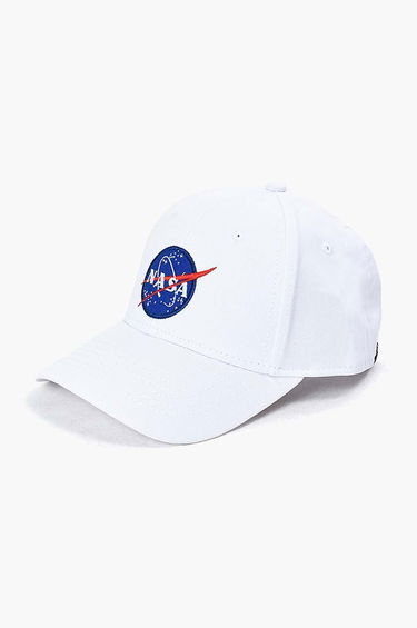 Шапка с козирка Alpha Industries NASA Baseball Cap With Applique Бяло | 186903.09, 0