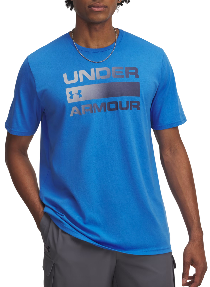Тениска Under Armour TEAM ISSUE WORDMARK Short Sleeve T-Shirt Синьо | 1329582-402
