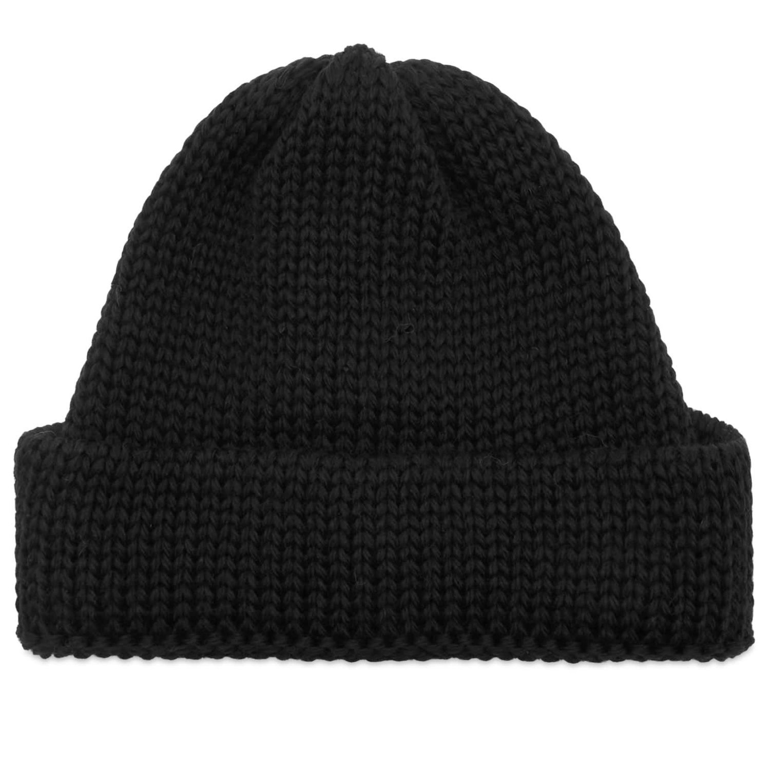 Шапка Universal Works Universal Works British Wool Short Watch Cap Черно | 33350-BLK, 1