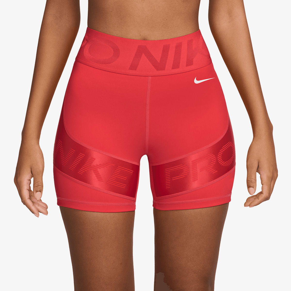 Къси панталони Nike Pro Sculpt High-Rise 5" Training Shorts Червено | HV2366-633, 1
