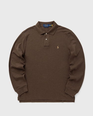 Поло тениска Polo by Ralph Lauren Polo Ralph Lauren Long Sleeve Polo Shirt Кафяво | 710680790144, 2