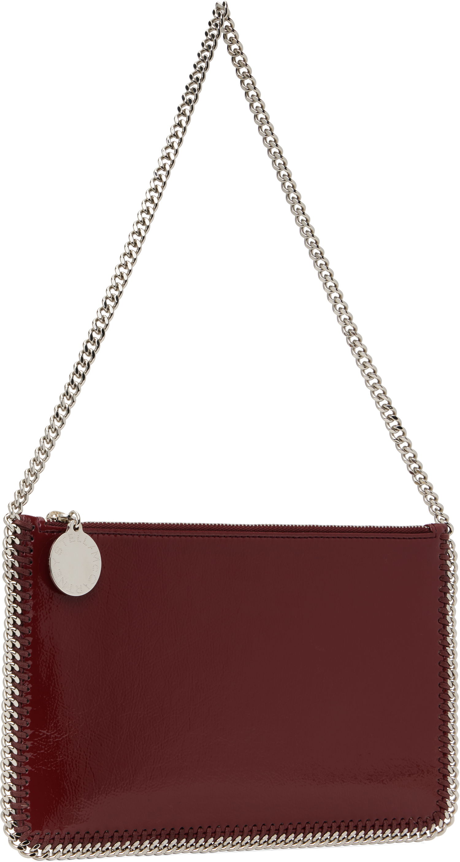 Портфейл Stella McCartney Falabella Chain Wallet Бургунди | 7P0076WP0495, 1