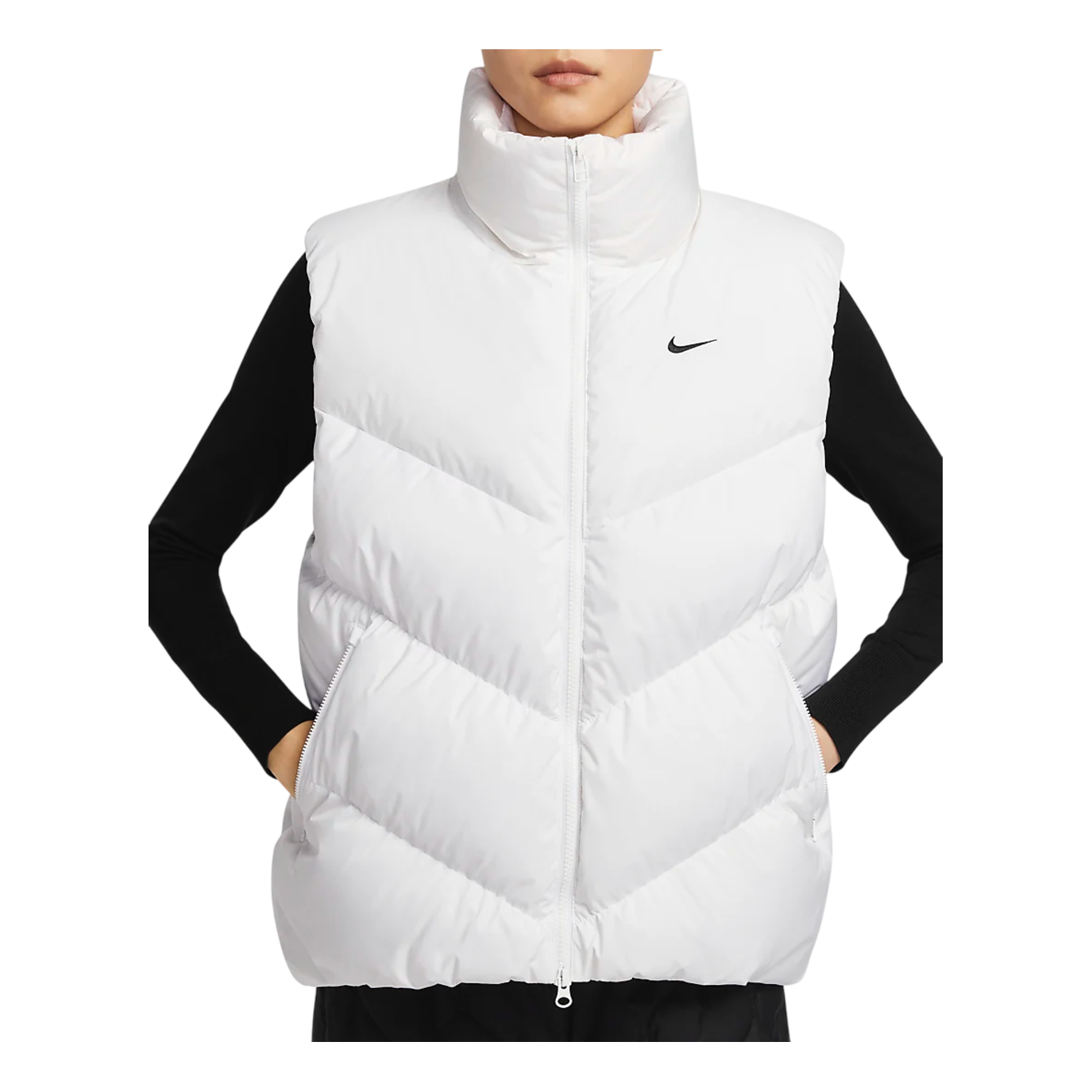 Жилетка Nike Sportswear Storm-FIT Puffer Vest Бяло | HF7897-100, 0
