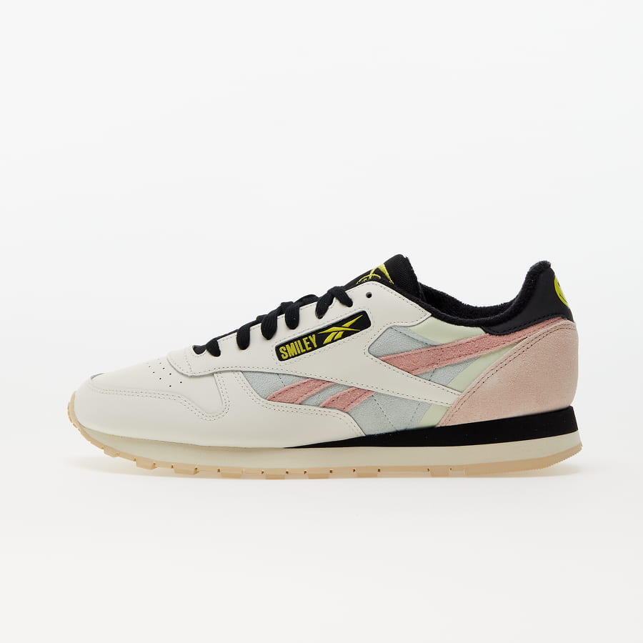 Кецове и обувки Reebok Smiley x Classic Leather Бежово | GX2246, 0
