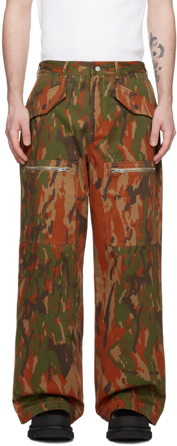 Карго панталони Dion Lee Dion Lee Camouflage Cargo Pants Многоцветен | C2115R23, 0