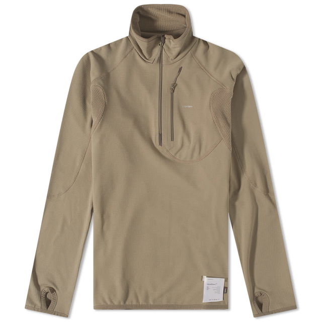 Smoky Quartz Ghostfleece Half Zip