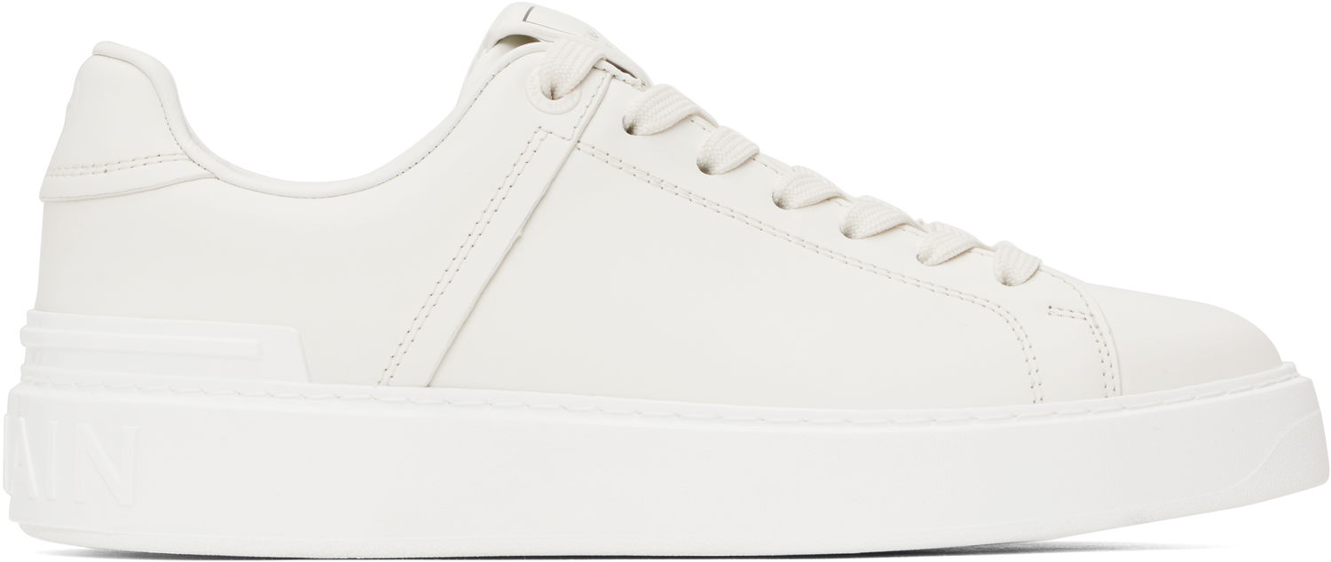 Кецове и обувки Balmain Balmain B-Court Бяло | DN1VI690LVTR, 0