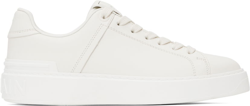 Кецове и обувки Balmain Balmain B-Court Бяло | DN1VI690LVTR