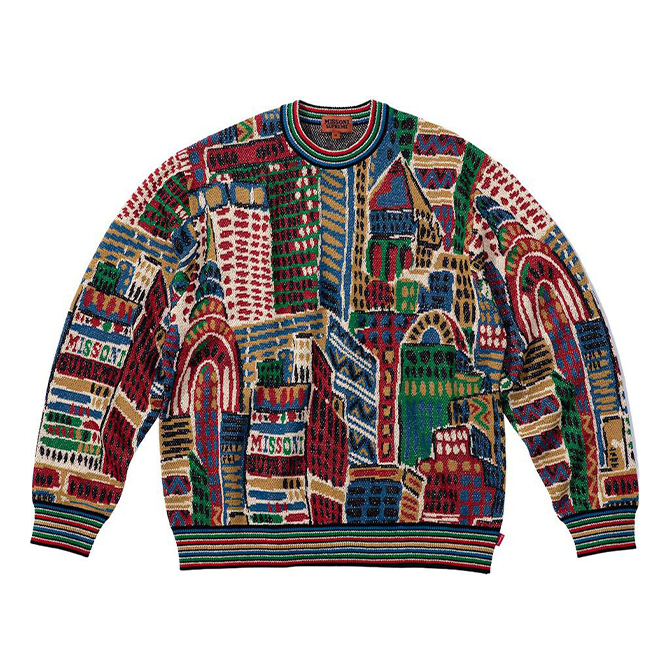 Пуловер Supreme Supreme x Missoni Multicolor Knit Sweater Многоцветен | SUP-FW21-313, 0