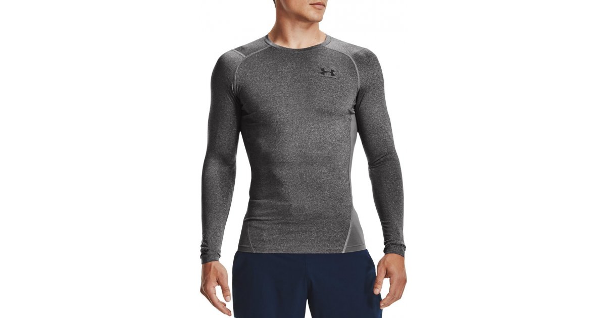 Тениска Under Armour HG Armour Comp Сиво | 1361524-090, 1