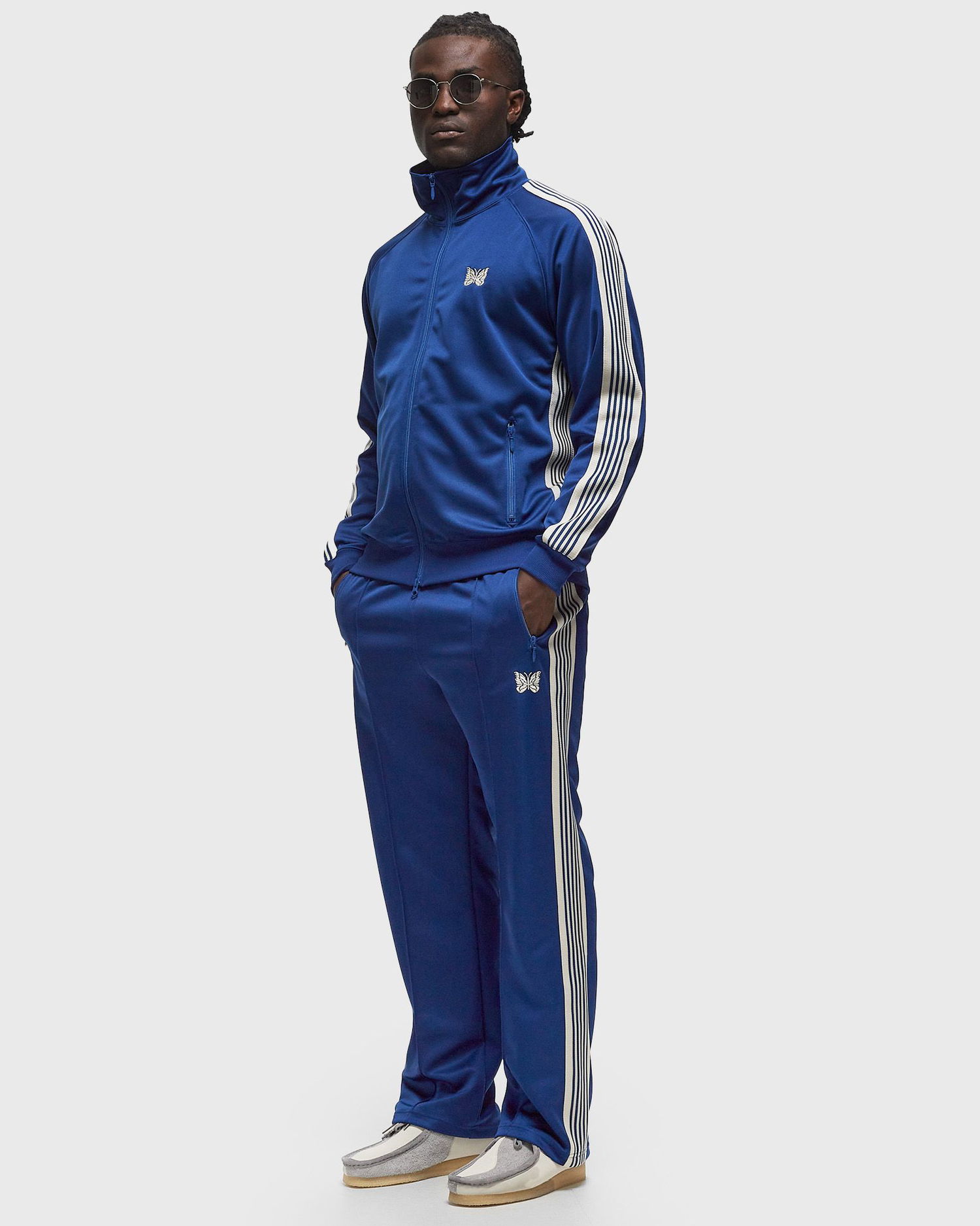 Спортни панталони Needles Track Pant Тъмно синьо | OT228-C-ROYAL, 1