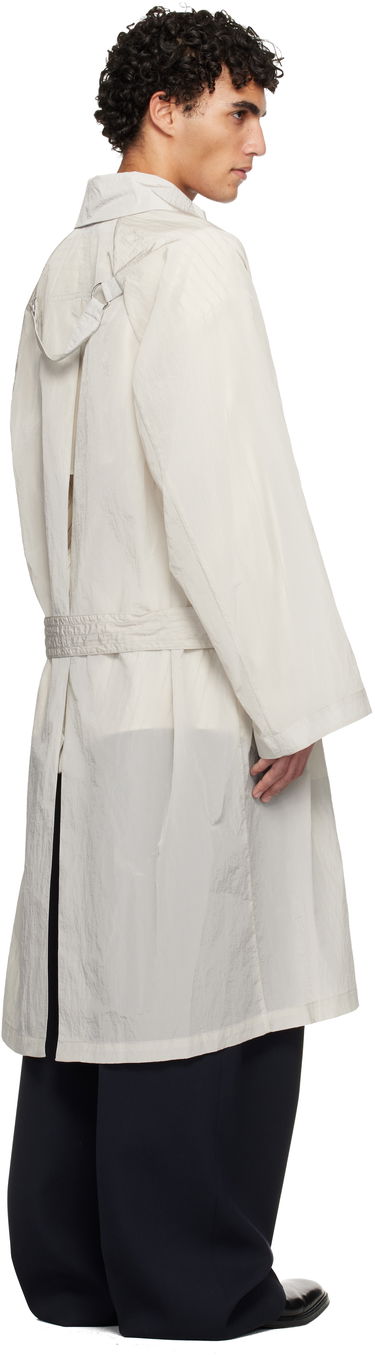 Тренчкот HED MAYNER Hed Mayner Crinkled Trench Coat Бежово | HMMC10054AHC156, 2