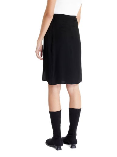 Пола CALVIN KLEIN Tie Detail Midi Skirt Черно | J20J220796 BEH