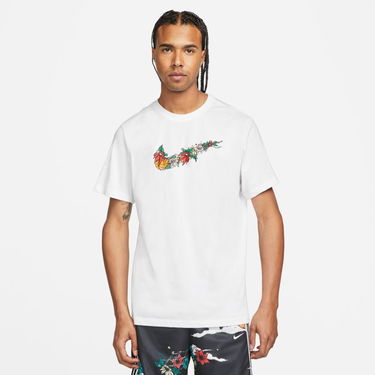 Тениска Nike Swoosh Basketball Tee Бяло | DV1214-100, 0
