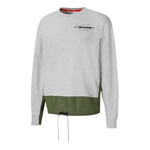 Пуловер Puma PUMA x ATTEMPT Crossover Splicing Sweatshirt Сиво | 598273-04