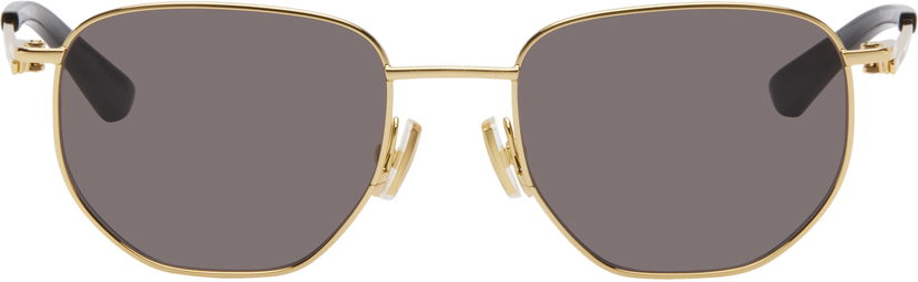 Слънчеви очила Bottega Veneta Geometric Split Metal Sunglasses Металик | BV1301S-005