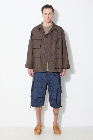 Къси панталони Engineered Garments Engineered Garments FA Cropped Cargo Shorts Тъмно синьо | OR276.DZ028, 1