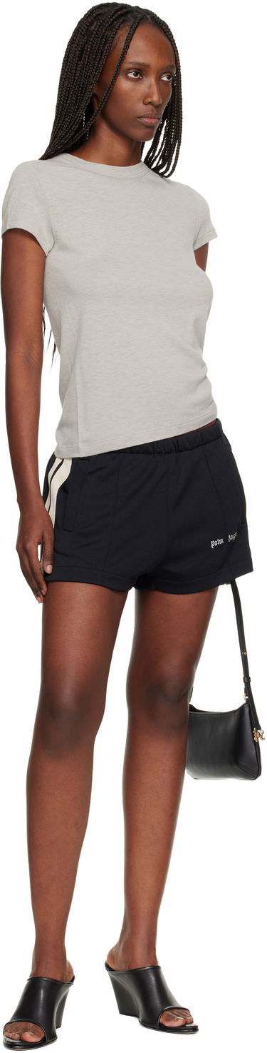 Къси панталони Palm Angels Classic Logo Track Shorts Черно | PWCL005C99FAB0021003, 3
