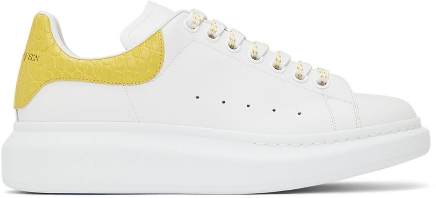 Кецове и обувки Alexander McQueen Oversized Sneakers Бяло | 625162WIBNG, 0