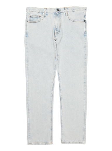 Дънки Off-White Diag Tab Arrow Slim Jean Синьо | OMYA147C99DEN0024001