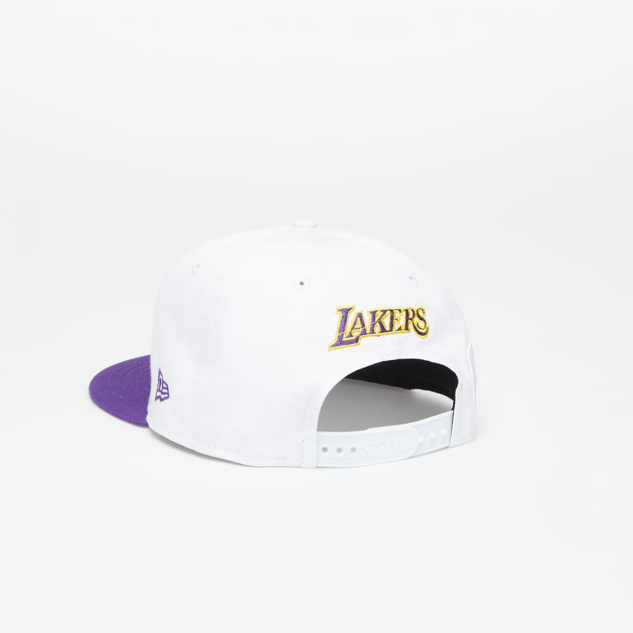 Шапка с козирка New Era LA Lakers White Crown Team White 9FIFTY Snapback Cap Лилаво | 60358013, 1