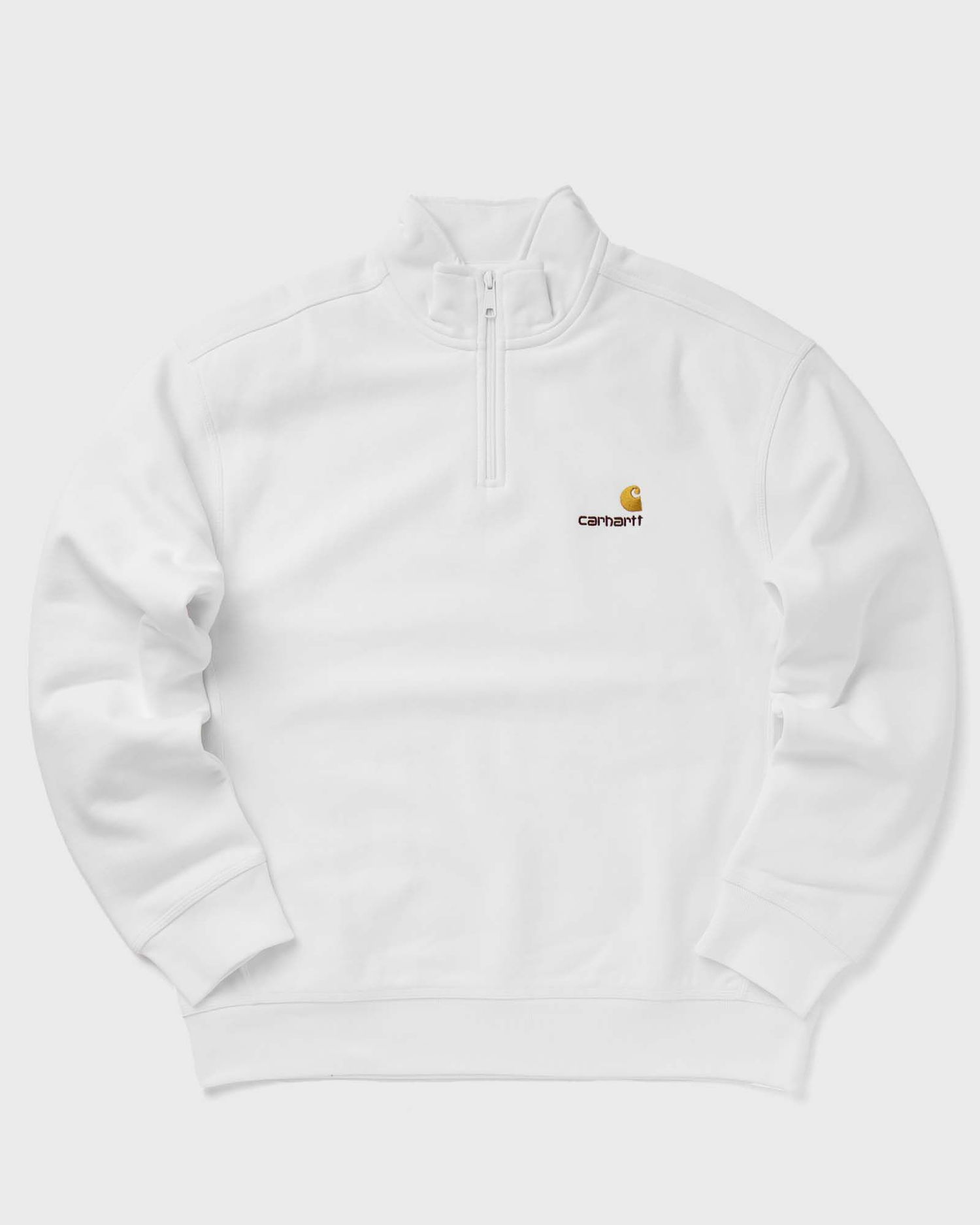 Суитчър Carhartt WIP Half Zip American Script Sweat Бяло | I027014-02.XX, 0