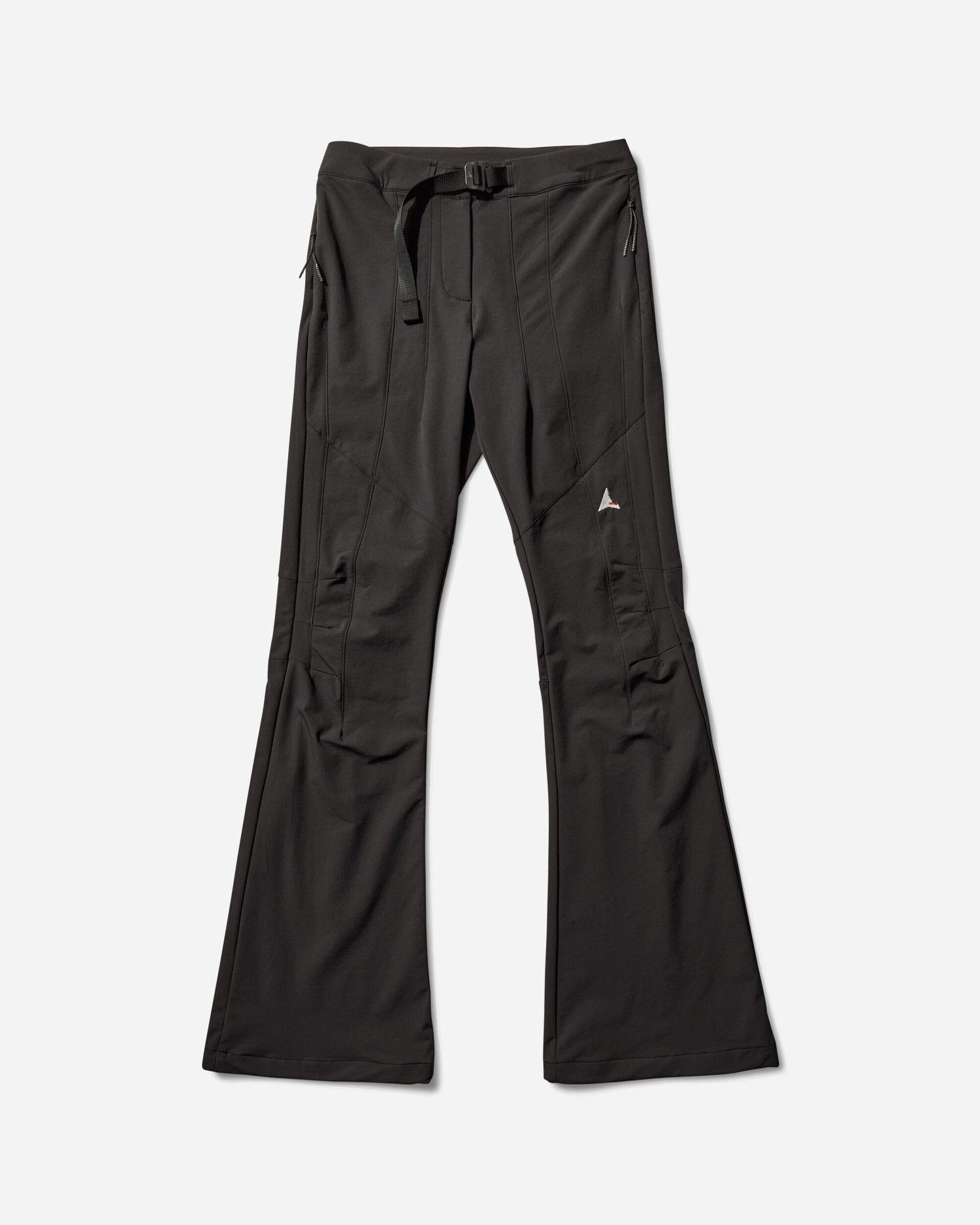 Панталони ROA Barbwire Shaped Flare Pants Черно | RBWW048FA25 BLK0001, 1