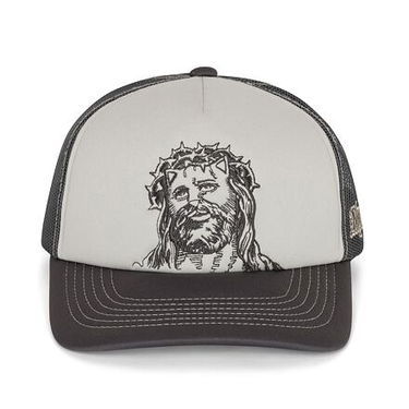 Шапка с козирка RIPNDIP Rip N Dip Lord Savior Trucker Hat Сиво | RNDSPR25163, 4