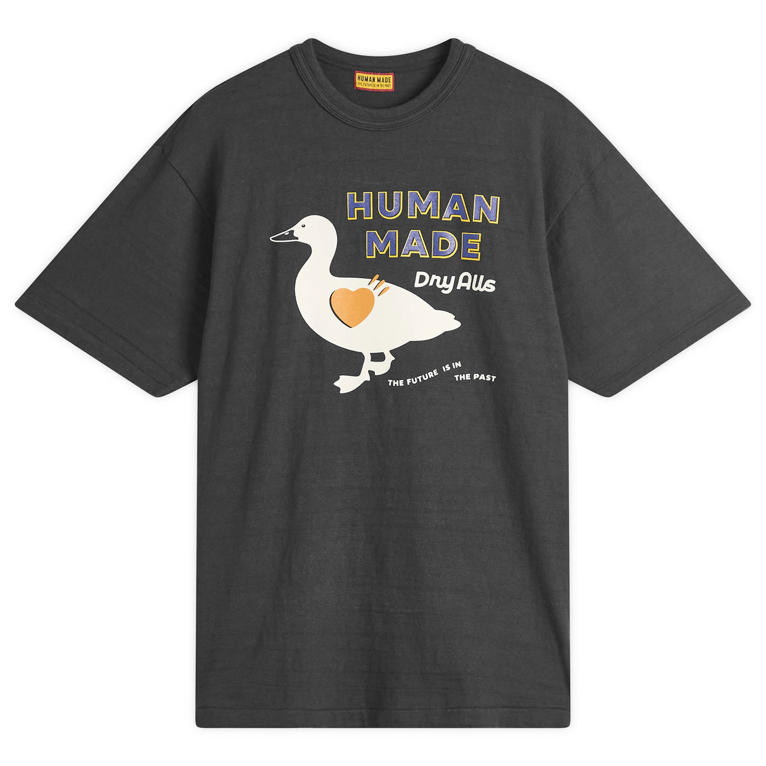 Тениска Human Made Duck Dry Alls Graphic T-Shirt, Size Large Сиво | HM29TE012-BLK, 1