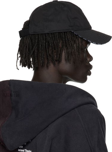 Шапка с козирка VETEMENTS Vetements Polizei Logo Cap Черно | UH76CA300BW, 2