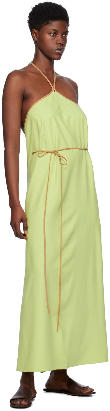 Pокля Baserange Baserange Ligo Maxi Dress Зелено | DRLI-WS-SP24, 3