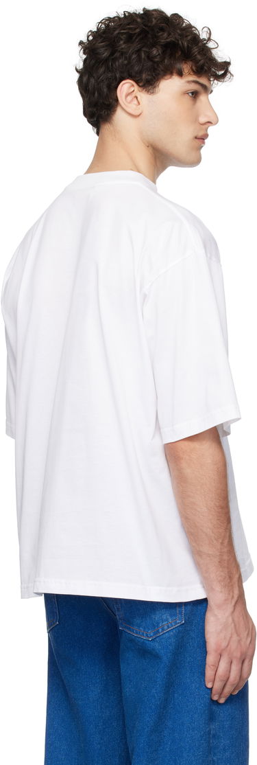 Тениска Marni Marni Checked Logo T-Shirt Бяло | HUMU0223GP USCX52, 2