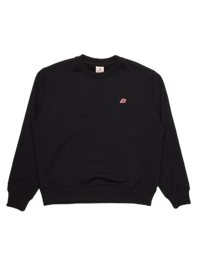 Суитчър New Balance Made in USA Crew Sweatshirt Черно | MT21541_BK