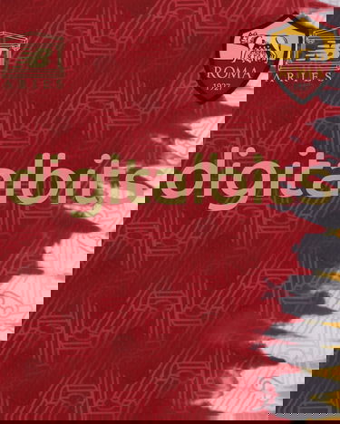 Фланелка New Balance AS Roma x Aries x Jersey W Червено | WT239935HME, 2