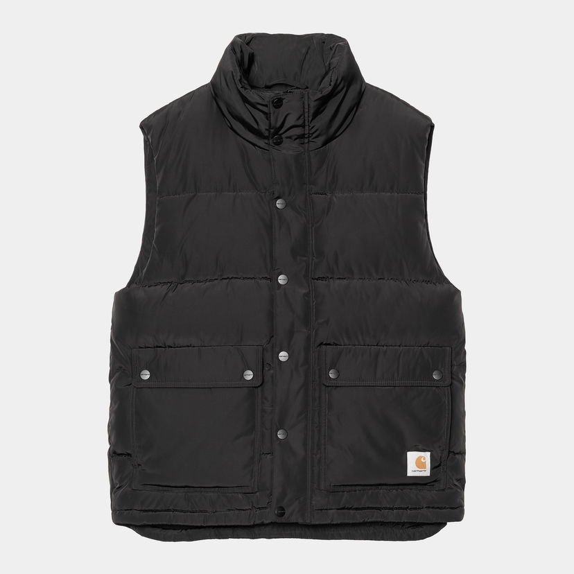 Жилетка Carhartt WIP Brent Puffer Vest Черно | I035362_48