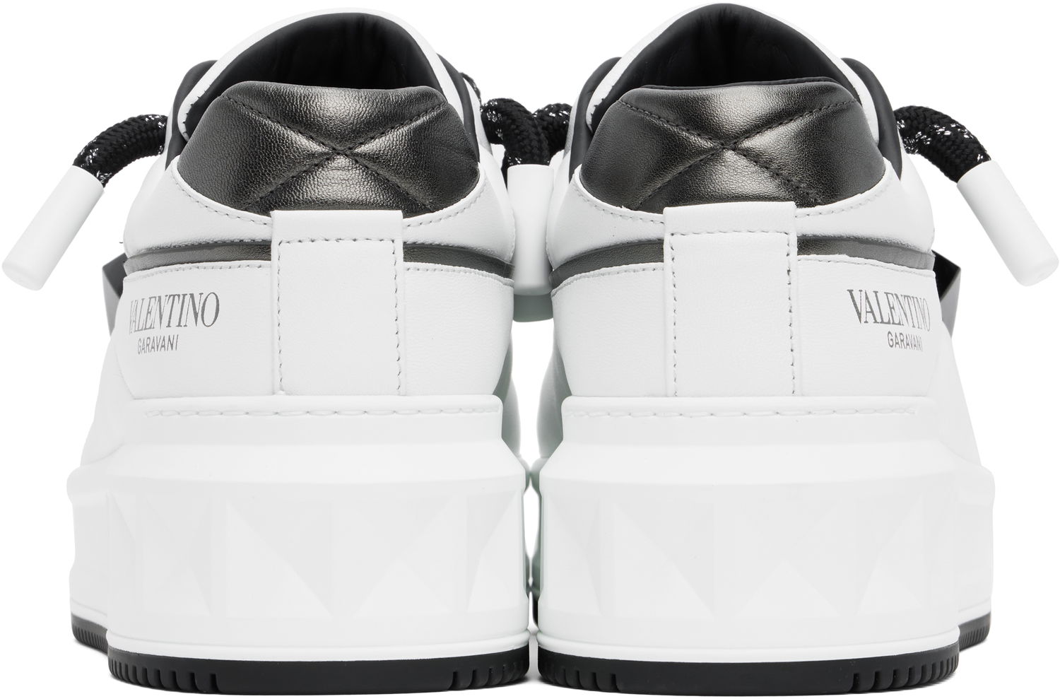 Кецове и обувки Valentino Valentino Garavani One Stud XL Nappa Leather Low-Top Бяло | 6Y2S0G37WRI, 1