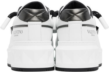Кецове и обувки Valentino Valentino Garavani One Stud XL Nappa Leather Low-Top Бяло | 6Y2S0G37WRI, 1