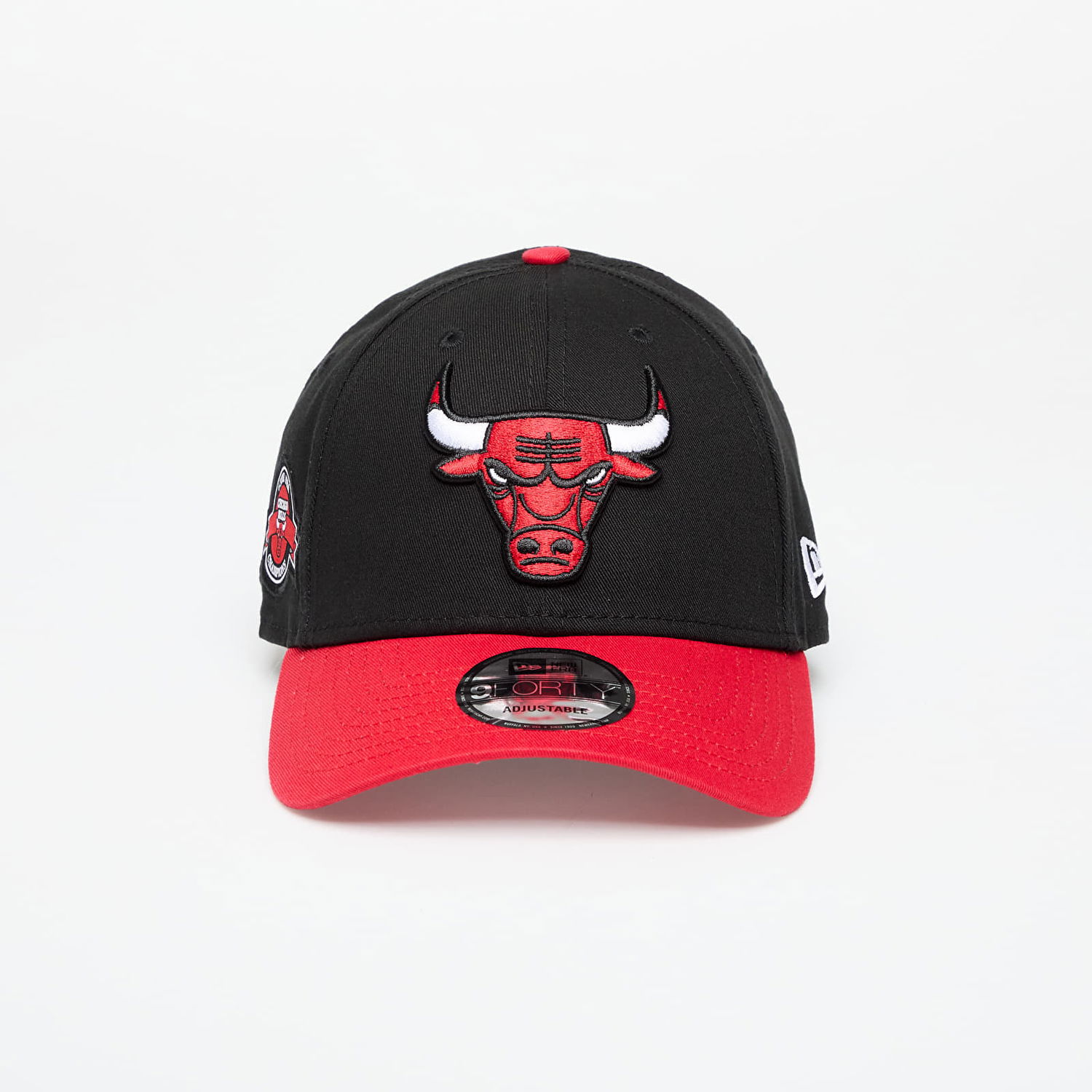 Шапка с козирка New Era Chicago Bulls 9FORTY Side Patch Adjustable Cap Черно | 60667446, 0