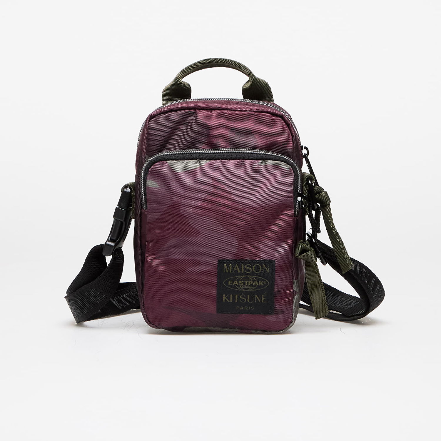 Чанта през рамо EASTPAK Maison Kitsuné x ONE Shoulder Bag Merlot 3 l Бургунди | EK0A5BD1X191, 0