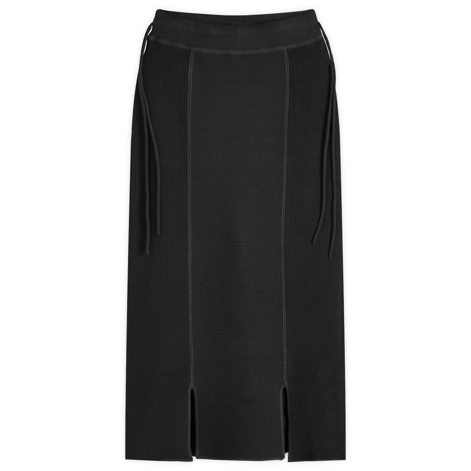 Пола BEAMS Beams Boy Knit Skirt with Slits Черно | 1327-0090-126-19, 0
