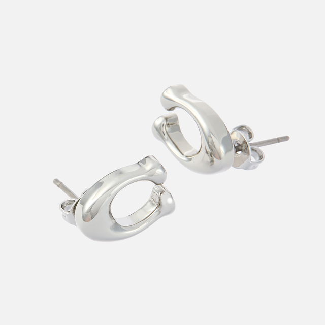 Bubble C Stud Earrings