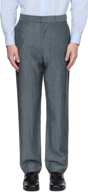 Панталони rag & bone rag & bone Evan Wool-Blend Trousers Сиво | MBW25P7011DGML, 0