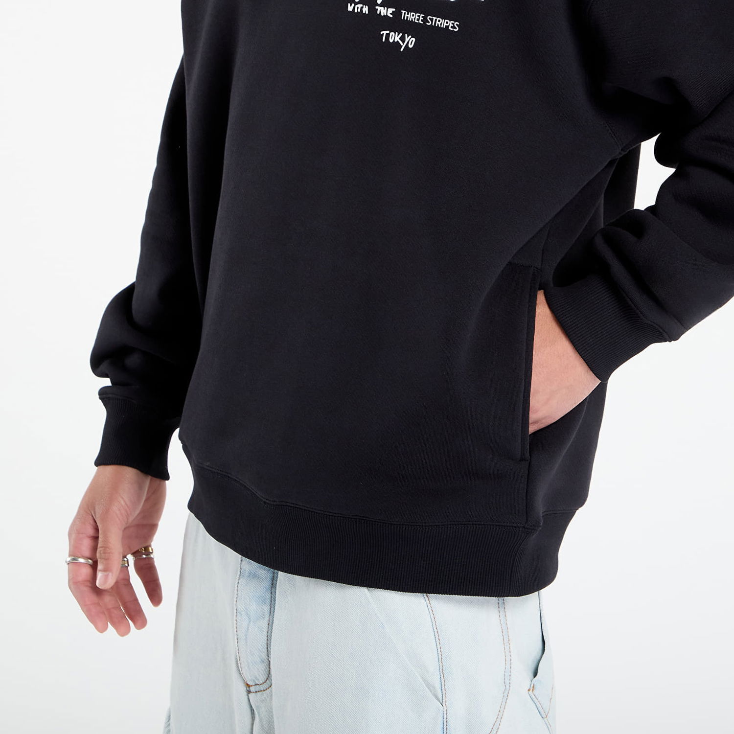 Суитчър Y-3 Y-3 Graphic Hoodie Черно | KB2604, 1