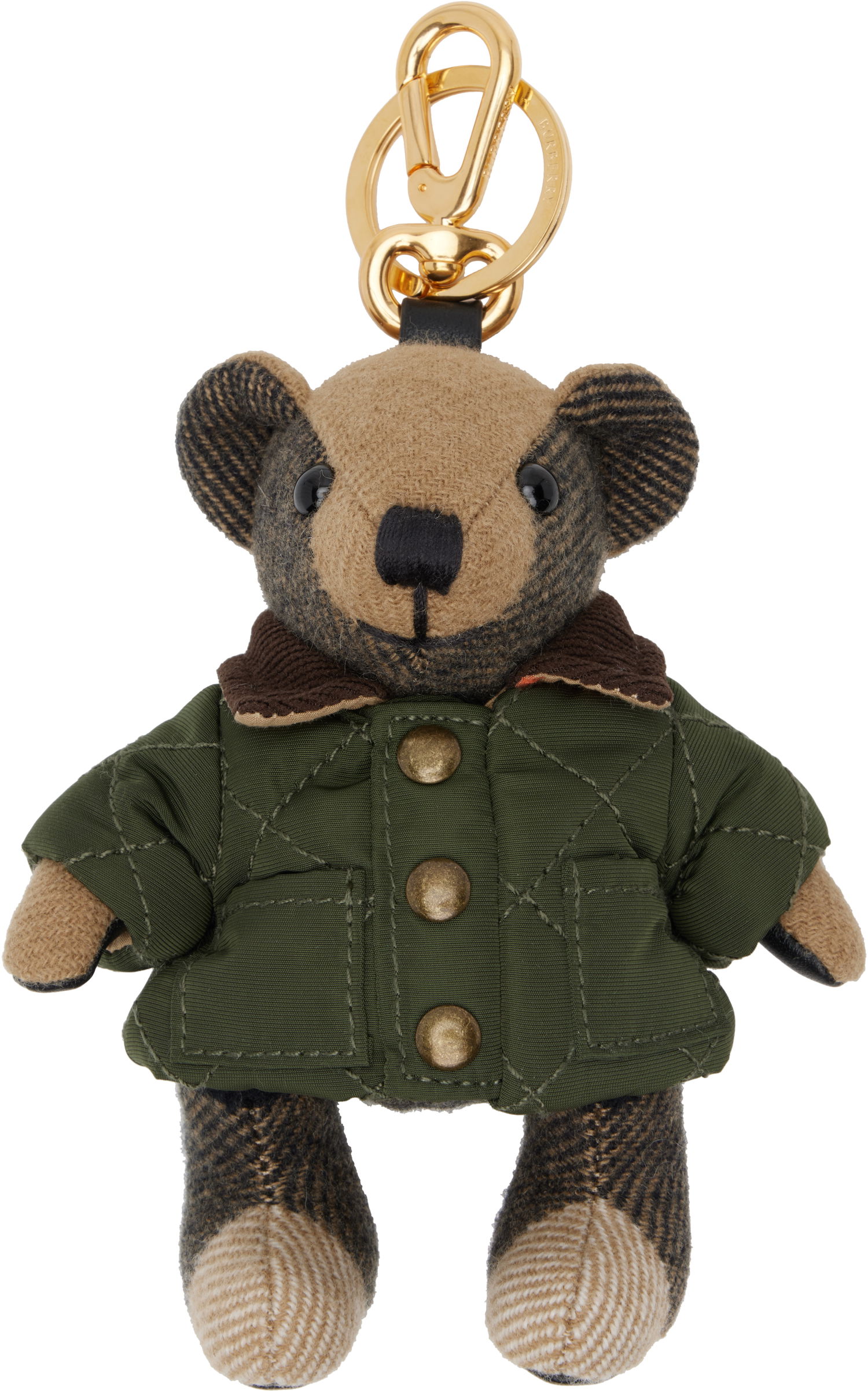 Ключодържатели Burberry Thomas Bear Check Quilted Jacket Charm Keychain Многоцветен | 8120170, 0