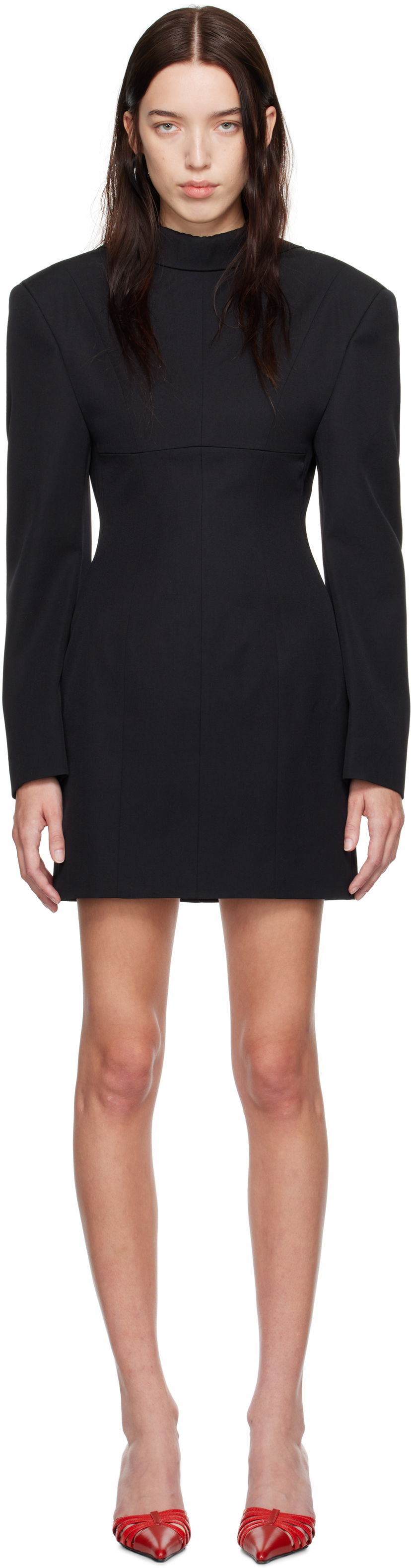 Pокля DSQUARED2 Blazer Minidress Черно | S72CV0591 S78136