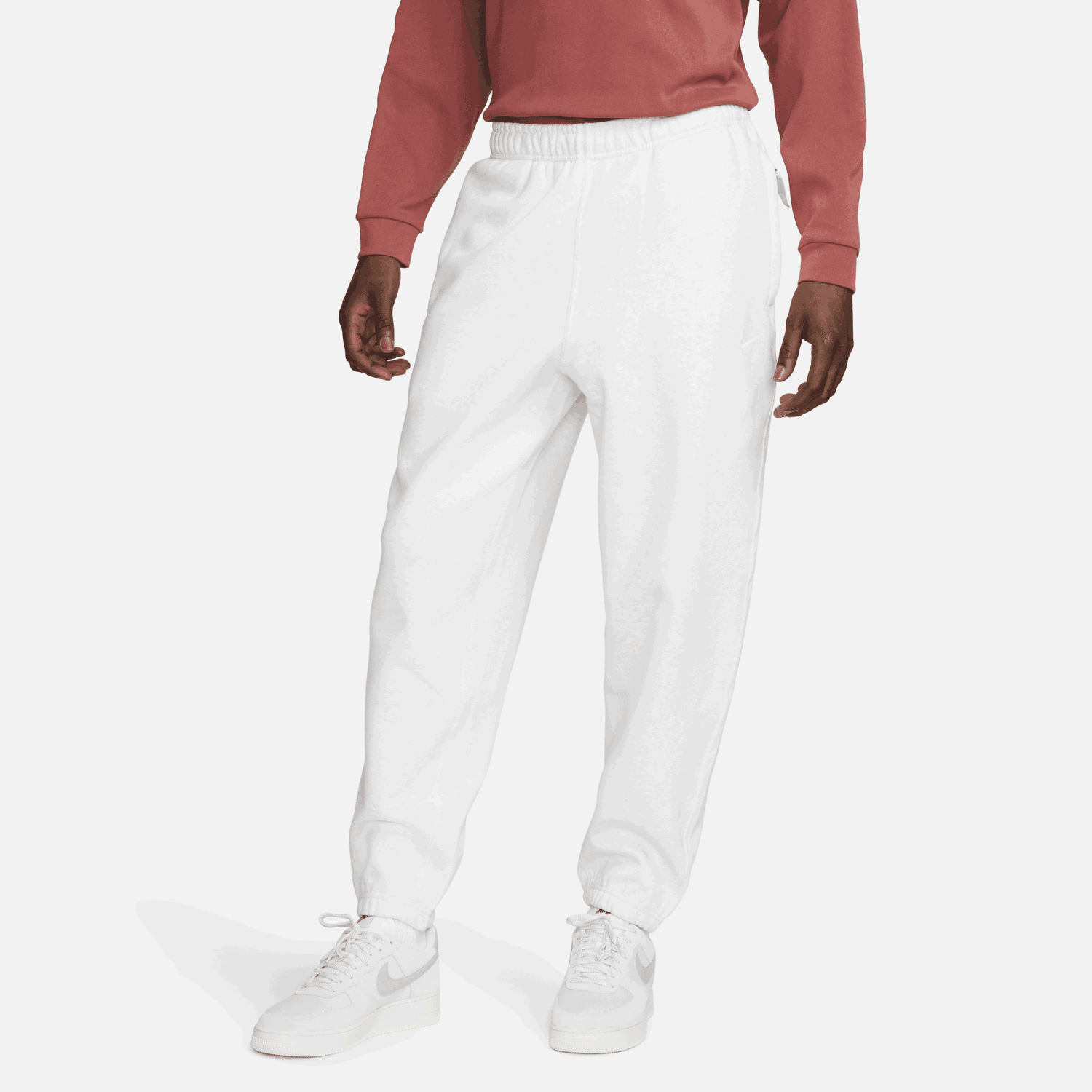 Спортни панталони Nike Solo Swoosh Бяло | DX1364-051, 0