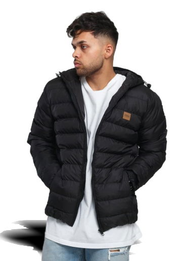 Пухо яке Urban Classics Basic Bubble Jacket Черно | TB863-blk