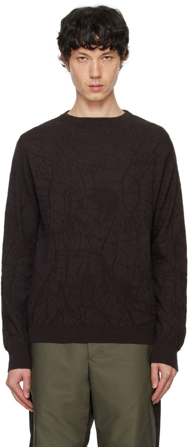 Пуловер Serapis Brown Yiota Sweater Черно | FW24_KT_2, 0